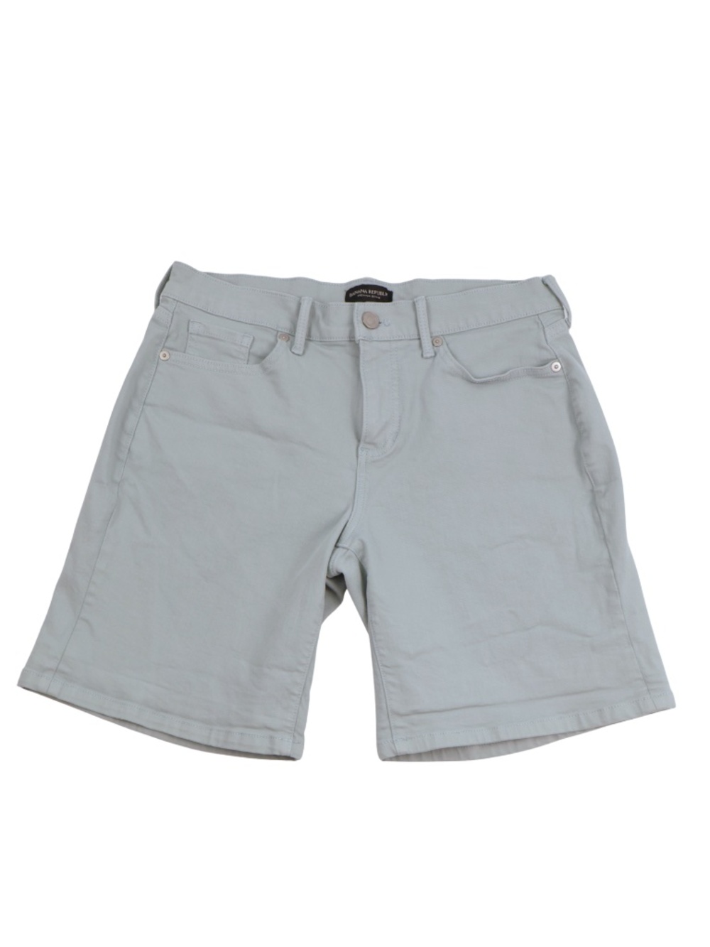 Banana Republic Denim Shorts Blue Green High Rise Size 0